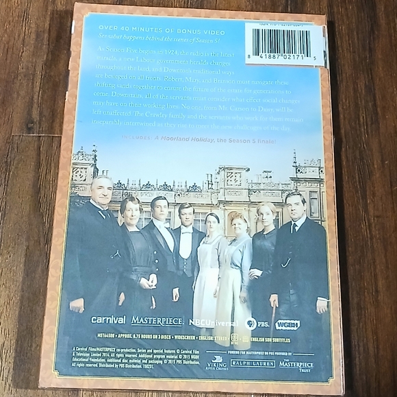 DOWNTON ABBEY Season 5 Box Set on DVD - Picture 2 of 2